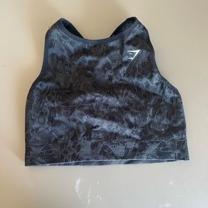 Gym Shark Adapt Camo High Neck Sports Bra